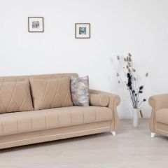 Комплект Роуз ТД 412 диван-кровать + кресло + комплект подушек в Нефтекамске - neftekamsk.mebel24.online | фото 1