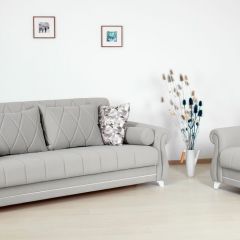 Комплект Роуз ТД 414 диван-кровать + кресло + комплект подушек в Нефтекамске - neftekamsk.mebel24.online | фото 1