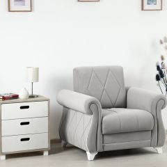Комплект Роуз ТД 414 диван-кровать + кресло + комплект подушек в Нефтекамске - neftekamsk.mebel24.online | фото 2