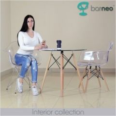 Кресло Barneo N-14 WoodMold прозрачный в Нефтекамске - neftekamsk.mebel24.online | фото 2