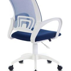 Кресло BRABIX "Fly MG-396W" (белый/темно-синее) 532399 в Нефтекамске - neftekamsk.mebel24.online | фото 4