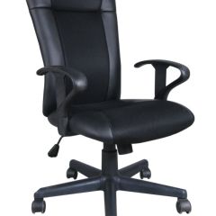 Кресло BRABIX "Optima MG-370" (экокожа/ткань, черное) 531580 в Нефтекамске - neftekamsk.mebel24.online | фото