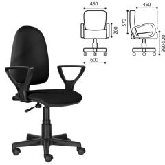 Кресло BRABIX "Prestige Ergo MG-311" (кожзам, черное) 531877 в Нефтекамске - neftekamsk.mebel24.online | фото 2