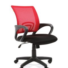 Кресло для оператора CHAIRMAN 696 black (ткань TW-11/сетка TW-69) в Нефтекамске - neftekamsk.mebel24.online | фото