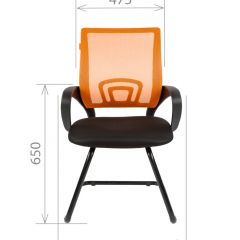 Кресло для оператора CHAIRMAN 696 V (ткань TW-11/сетка TW-01) в Нефтекамске - neftekamsk.mebel24.online | фото 5