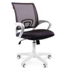 Кресло для оператора CHAIRMAN 696 white (ткань TW-12/сетка TW-04) в Нефтекамске - neftekamsk.mebel24.online | фото