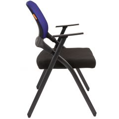 Кресло для посетителей CHAIRMAN NEXX (ткань стандарт черный/сетка DW-61) в Нефтекамске - neftekamsk.mebel24.online | фото 3