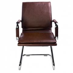 Кресло для посетителя Бюрократ CH-993-Low-V/Brown коричневый в Нефтекамске - neftekamsk.mebel24.online | фото 4