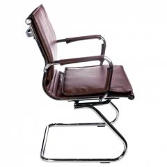 Кресло для посетителя Бюрократ CH-993-Low-V/Brown коричневый в Нефтекамске - neftekamsk.mebel24.online | фото 2
