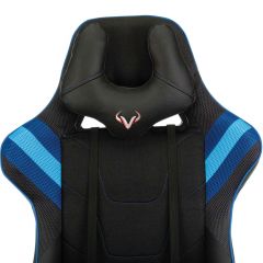 Кресло игровое Бюрократ VIKING 4 AERO BLUE черный/синий в Нефтекамске - neftekamsk.mebel24.online | фото 6