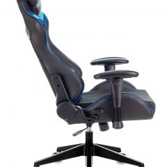 Кресло игровое Бюрократ VIKING 4 AERO BLUE черный/синий в Нефтекамске - neftekamsk.mebel24.online | фото 2
