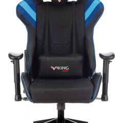 Кресло игровое Бюрократ VIKING 4 AERO BLUE черный/синий в Нефтекамске - neftekamsk.mebel24.online | фото 3