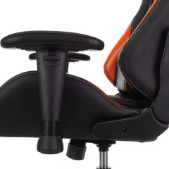 Кресло игровое Бюрократ VIKING 5 AERO ORANGE черный/оранжевый в Нефтекамске - neftekamsk.mebel24.online | фото 5