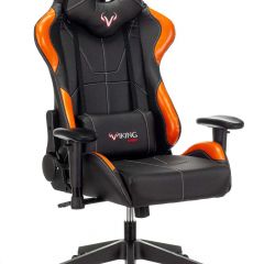 Кресло игровое Бюрократ VIKING 5 AERO ORANGE черный/оранжевый в Нефтекамске - neftekamsk.mebel24.online | фото