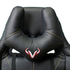 Кресло игровое Бюрократ VIKING 5 AERO YELLOW черный/желтый в Нефтекамске - neftekamsk.mebel24.online | фото 6