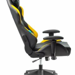 Кресло игровое Бюрократ VIKING 5 AERO YELLOW черный/желтый в Нефтекамске - neftekamsk.mebel24.online | фото 2
