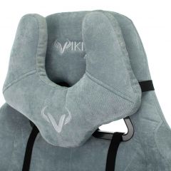 Кресло игровое Бюрократ VIKING KNIGHT LT28 FABRIC серо-голубой в Нефтекамске - neftekamsk.mebel24.online | фото 5