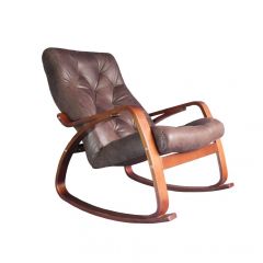 Кресло качалка Гранд 103-З-Ш Шоколад в Нефтекамске - neftekamsk.mebel24.online | фото