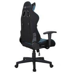 Кресло компьютерное BRABIX "GT Racer GM-100" (черное/голубое) 531818 в Нефтекамске - neftekamsk.mebel24.online | фото 7