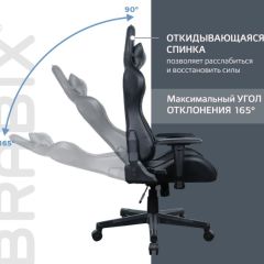 Кресло компьютерное BRABIX "GT Carbon GM-115" (две подушки, экокожа, черное) 531932 в Нефтекамске - neftekamsk.mebel24.online | фото 2