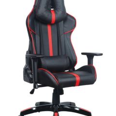 Кресло компьютерное BRABIX "GT Carbon GM-120" (черное/красное) 531931 в Нефтекамске - neftekamsk.mebel24.online | фото
