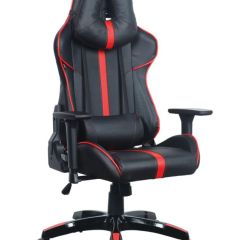 Кресло компьютерное BRABIX "GT Carbon GM-120" (черное/красное) 531931 в Нефтекамске - neftekamsk.mebel24.online | фото