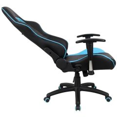 Кресло компьютерное BRABIX "GT Master GM-110" (черное/голубое) 531928 в Нефтекамске - neftekamsk.mebel24.online | фото 5
