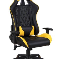 Кресло компьютерное BRABIX "GT Master GM-110" (черное/желтое) 531927 в Нефтекамске - neftekamsk.mebel24.online | фото