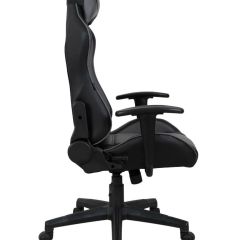 Кресло компьютерное BRABIX "GT Racer GM-100" (черное/серое) 531926 в Нефтекамске - neftekamsk.mebel24.online | фото 3