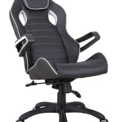 Кресло компьютерное BRABIX "Techno Pro GM-003" (черное/серое, вставки серые) 531814 в Нефтекамске - neftekamsk.mebel24.online | фото 3