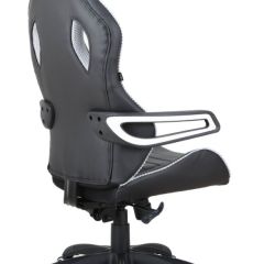 Кресло компьютерное BRABIX "Techno Pro GM-003" (черное/серое, вставки серые) 531814 в Нефтекамске - neftekamsk.mebel24.online | фото 4
