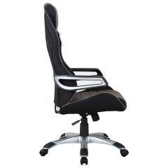 Кресло компьютерное BRABIX Techno GM-002 (ткань) черное/серое, вставки белые (531815) в Нефтекамске - neftekamsk.mebel24.online | фото 4