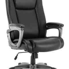 Кресло офисное BRABIX PREMIUM "Solid HD-005" (рециклированная кожа, черное) 531941 в Нефтекамске - neftekamsk.mebel24.online | фото