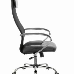 Кресло офисное BRABIX PREMIUM "Stalker EX-608 CH" (хром, ткань-сетка/кожзам, черное) 532091 в Нефтекамске - neftekamsk.mebel24.online | фото 2