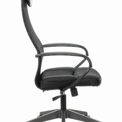 Кресло офисное BRABIX PREMIUM "Stalker EX-608 PL" (ткань-сетка/кожзам, черное) 532090 в Нефтекамске - neftekamsk.mebel24.online | фото 3