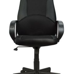 Кресло офисное BRABIX "City EX-512" (кожзам черный, ткань черная) 531407 в Нефтекамске - neftekamsk.mebel24.online | фото 4