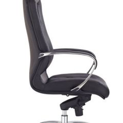 Кресло руководителя Бюрократ _AURA/BLACK черный в Нефтекамске - neftekamsk.mebel24.online | фото 3