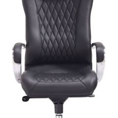 Кресло руководителя Бюрократ _AURA/BLACK черный в Нефтекамске - neftekamsk.mebel24.online | фото 2