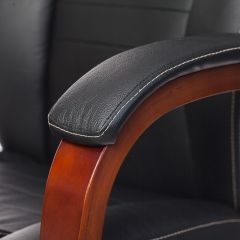 Кресло руководителя Бюрократ T-9923WALNUT/BLACK в Нефтекамске - neftekamsk.mebel24.online | фото 6