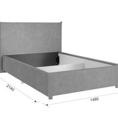 КВЕСТ Каркас кровати 1200 в Нефтекамске - neftekamsk.mebel24.online | фото 3