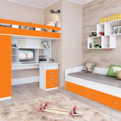 Кровать-чердак Аракс в Нефтекамске - neftekamsk.mebel24.online | фото 9