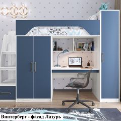 Кровать-чердак Тея + Шкаф-Пенал Тея в Нефтекамске - neftekamsk.mebel24.online | фото 6
