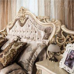 Кровать 1600 Джоконда (крем) в Нефтекамске - neftekamsk.mebel24.online | фото 5