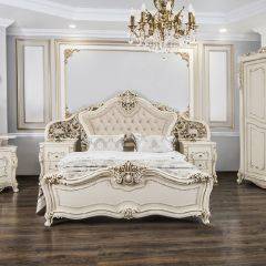 Кровать 1600 Джоконда (крем) в Нефтекамске - neftekamsk.mebel24.online | фото 6