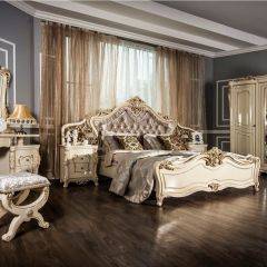 Кровать 1600 Джоконда (крем) в Нефтекамске - neftekamsk.mebel24.online | фото 7