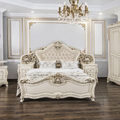 Кровать 1800 Джоконда (крем) в Нефтекамске - neftekamsk.mebel24.online | фото 6