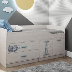 КАПРИЗ-16 Кровать 800 двухъярусная без рисунка в Нефтекамске - neftekamsk.mebel24.online | фото 2