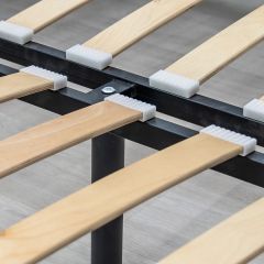 Кровать двойная Оливия 160 + ортопед. основание в Нефтекамске - neftekamsk.mebel24.online | фото 14