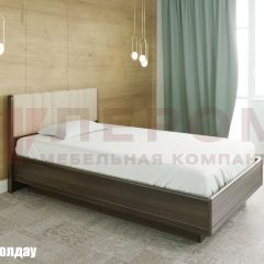 Кровать КР-1012 с мягким изголовьем в Нефтекамске - neftekamsk.mebel24.online | фото