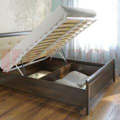 Кровать КР-1033 с мягким изголовьем в Нефтекамске - neftekamsk.mebel24.online | фото 6